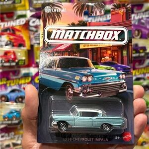 Matchbox 1958 Chevy impala diecast car